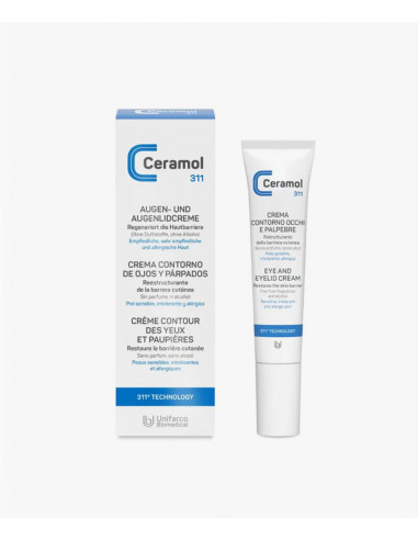 CERAMOL CONTORNO DE OJOS Y PARPADOS 15ML.