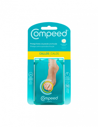 COMPEED CALLOS HIDROCOLOIDE ENTRE DEDOS 10 U