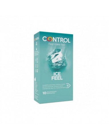 CONTROL ICE FEEL PRESERVATIVOS 10 UNIDADES