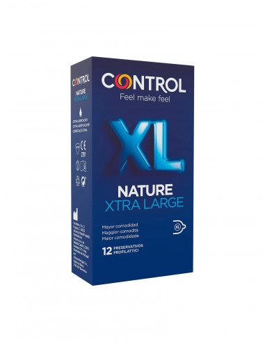 PRESERVATIVOS CONTROL NATURE XL XTRA LARGE 12 U