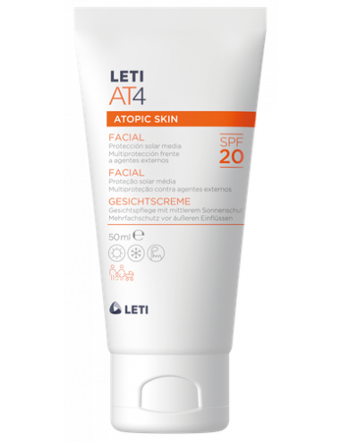 LETI AT-4 CREMA FACIAL SPF 20 50 ML