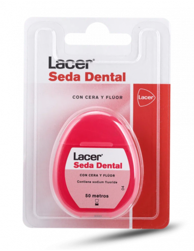 SEDA DENTAL LACER CON CERA Y FLUOR 50 M