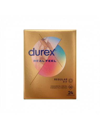 DUREX REAL FEEL PRESERVATIVO SIN LATEX 12 U