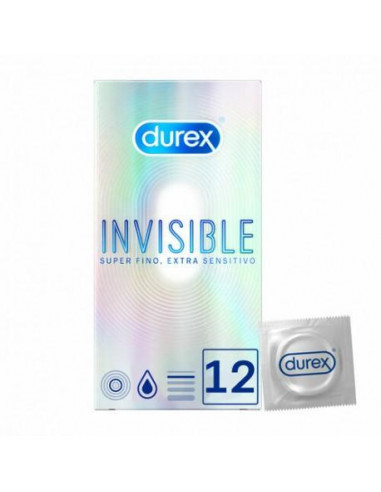 DUREX INVISIBLE EXTRA FINO EXTRA SENSITIVO PRESE