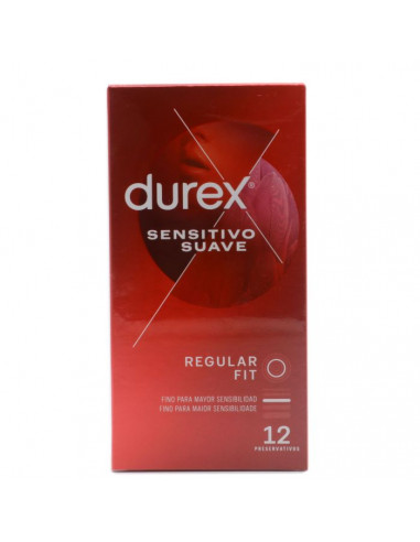 DUREX SENSITIVO SUAVE PRESERVATIVOS 12 U