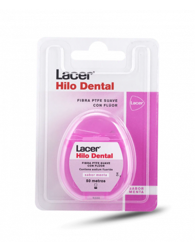 HILO DENTAL LACER FLUR Y TRICLOSAN 25 M