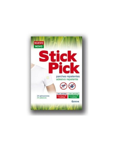 STICK PICK REPELENTE INSECTOS 24 APLICACIONES