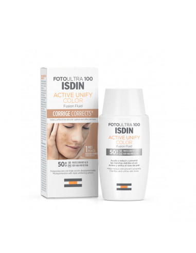 FOTOULTRA 100ISDIN ACTIVE UNIFY FUSION FLUID 50