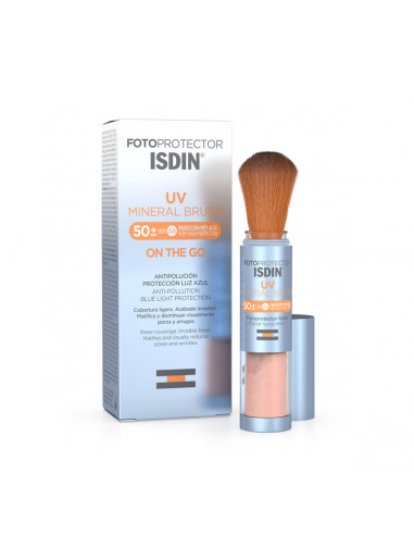 FOTOPROTECTOR ISDIN UV MINERAL BRUSH SPF 50+ 1 BROCHA DOSIFICADORA 2 G