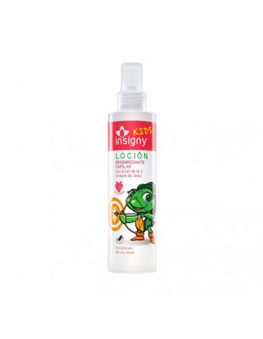 INSIGNY KIDS LOCION ARBOL DEL TE Y VINAGRE JEREZ DESENREDANTE 200 ML CON PULVERIZADOR