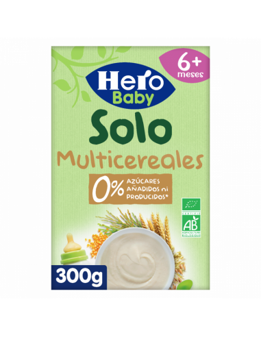 HERO BABY SOLO MULTICEREALES 1 ENVASE 300 G