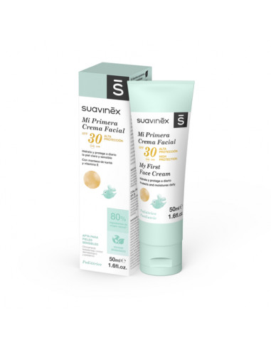 SUAVINEX MI PRIMERA CREMA FACIAL SPF 30 1 TUBO 50 ML