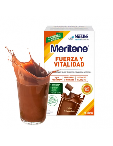 MERITENE CHOCOLATE 15X30 G.