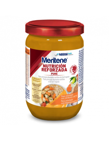 MERITENE PURE 300 G PAVO ARROZ Y ZANAHORIA