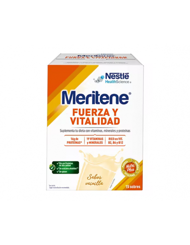 MERITENE VAINILLA 15X30 G.