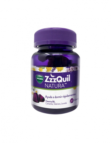 ZZZQUIL NATURA 30 GOMINOLAS