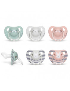 CHUPETE EVOLUTION SILICONA 6+M