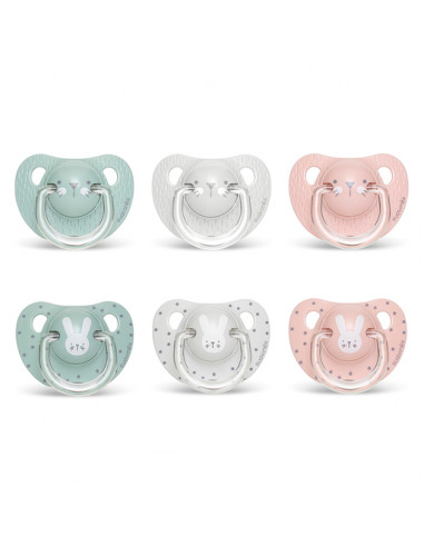 CHUPETE EVOLUTION SILICONA 0-6M