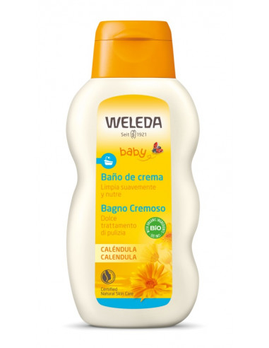 WELEDA BAÑO DE CREMA DE CALENDULA BEBE 200 ML