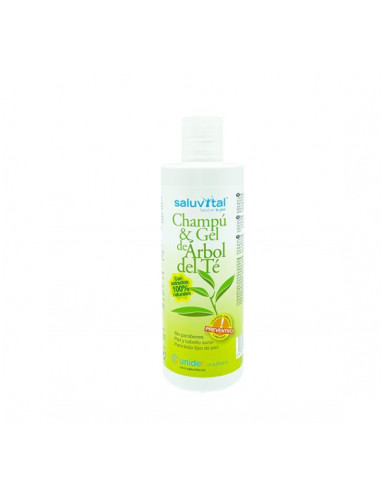 SALUVITAL CHAMPU & GEL DE ARBOL DEL TE 1 ENVASE 300 ML