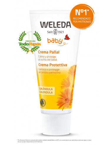 WELEDA CREMA PAÑAL BEBE CALENDULA 75 ML