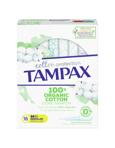 TAMPAX COTTON PROTECTION...