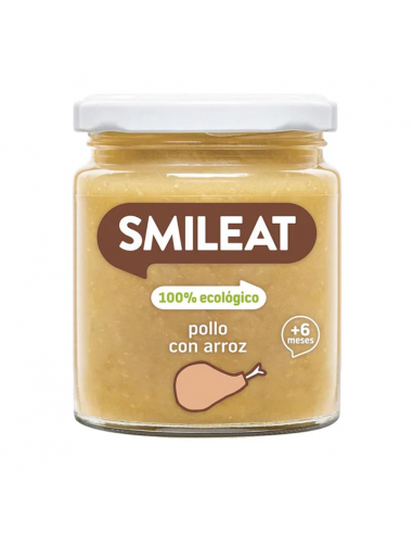 SMILEAT TARRO POLLO CON ARROZ 230 GR
