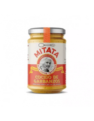 MITATA COCIDO DE GARBANZOS 1 TARRO 350 G