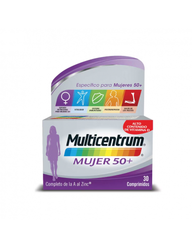 MULTICENTRUM MUJER 50+ 30 COMP