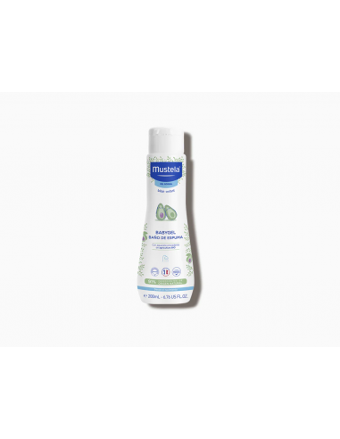 BABYGEL BAÑO ESPUMA MUSTELA 1 ENVASE 200 ML