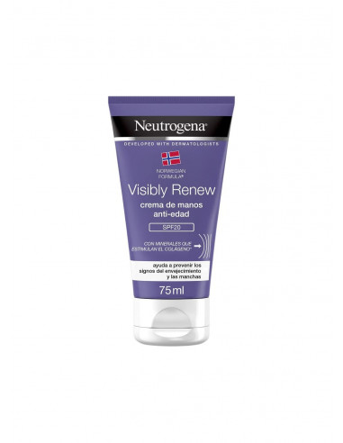 NEUTROGENA VISIBLY RENEW SPF 20 CREMA DE MANOS E