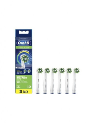 RECAMBIO CEPILLO DENTAL ELECTRICO ORAL-B CROSS ACTION 6U
