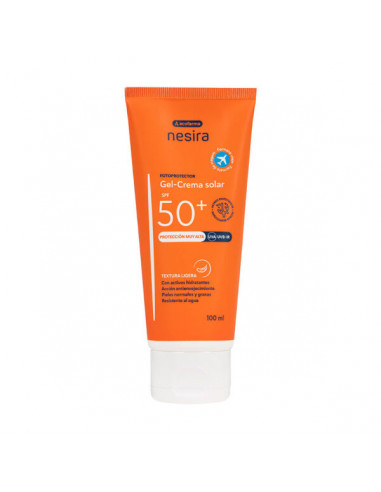 ACOFARDERM SPF 50+ GEL CREMA SOLAR 1 ENVASE 100 ML