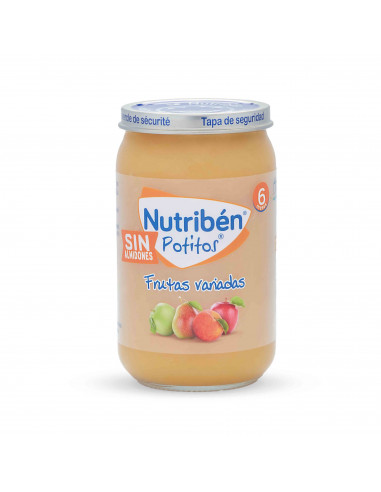 NUTRIBEN POTITOS FRUTAS VARIADAS 1 ENVASE 235 G