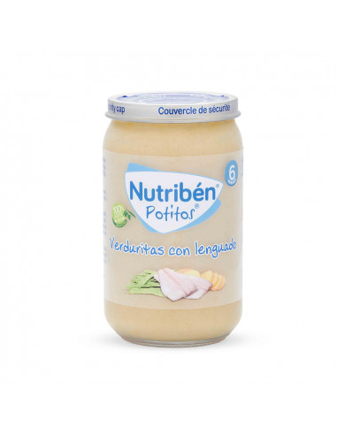 NUTRIBEN VERDURITAS CON LENGUADO POTITO 235 G