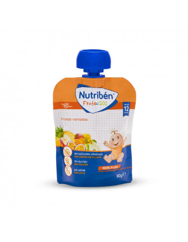 NUTRIBEN FRUTA & GO FRUTAS VARIADAS 90 G