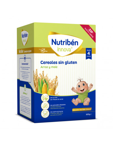 NUTRIBEN INNOVA CEREALES SIN GLUTEN 600 G