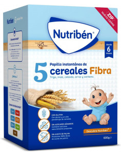 NUTRIBEN PAPILLA 5 CEREALES...