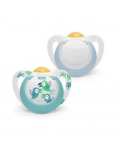 NUK CHUPETE STAR 6-18