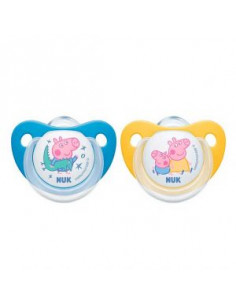 CHUPETE SILICONA NUK PEPPA...