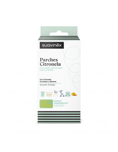 SUAVINEX PARCHES CON CITRONELLA 36 PARCHES